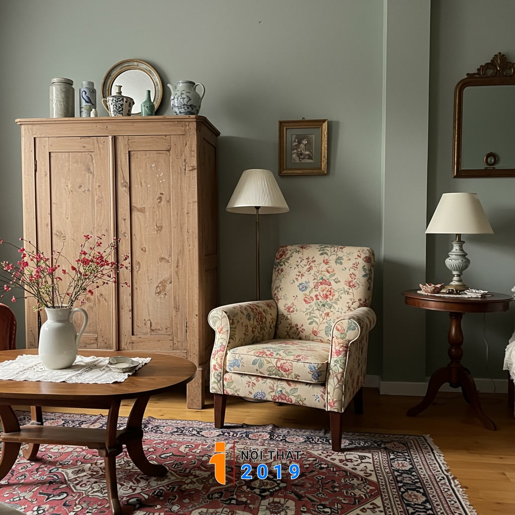 Đặc điểm nhận biết phong cách Nội Thất Vintage