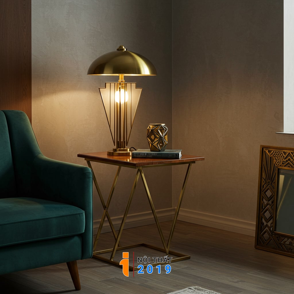 Áp dụng phong cách Art Deco trong không gian sống hiện đại
