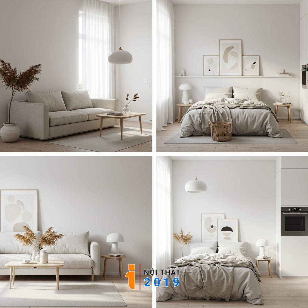 Áp dụng Thiết kế Tối Giản vào Từng Không gian Sống