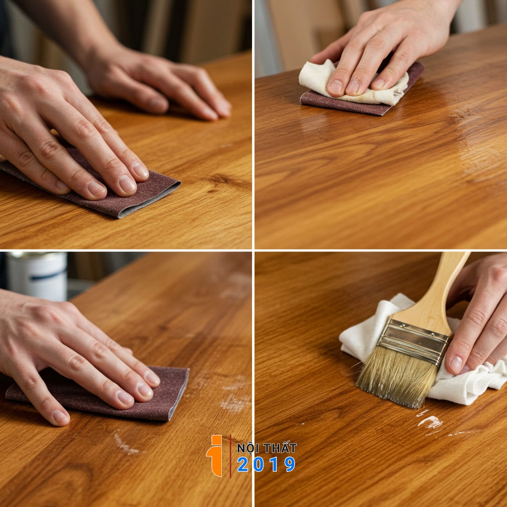 Bí Quyết Hoàn Thiện: Đánh Bóng & Sơn Phủ Đẹp Mắt