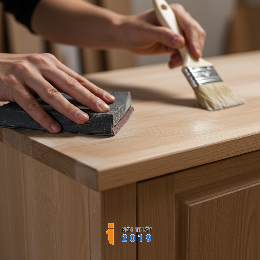 Bí quyết Hoàn thiện Bề mặt Tủ