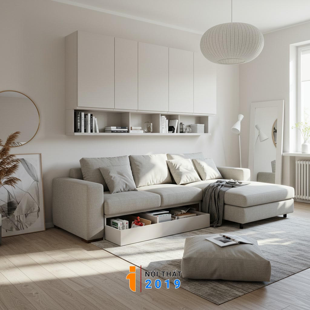 Bí quyết tối ưu không gian phòng khách