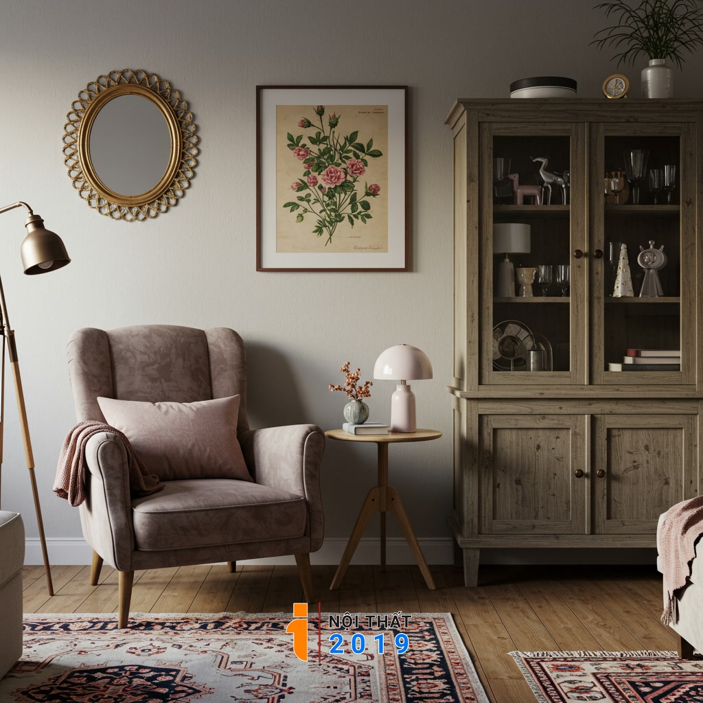 Bí quyết trang trí nội thất Vintage ấn tượng