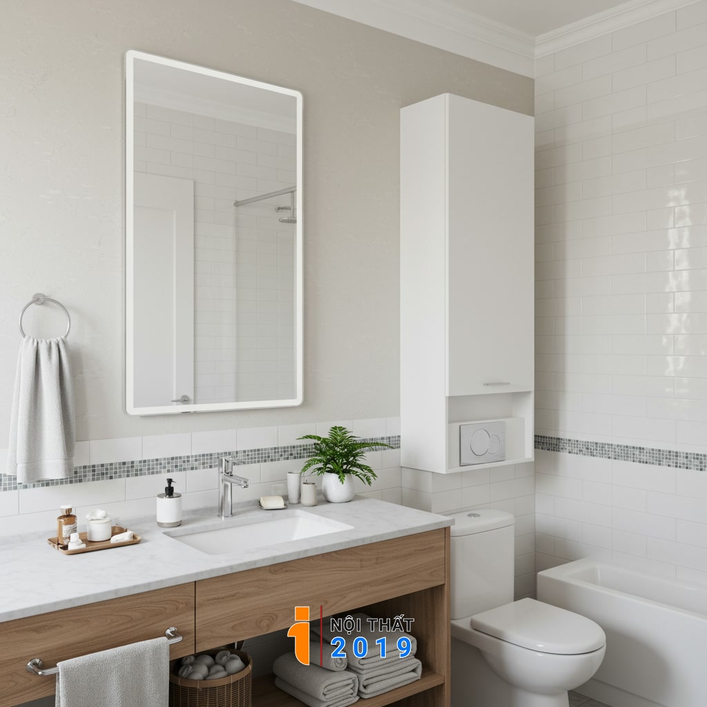 Bố trí gương và các vật dụng nội thất khác đúng cách