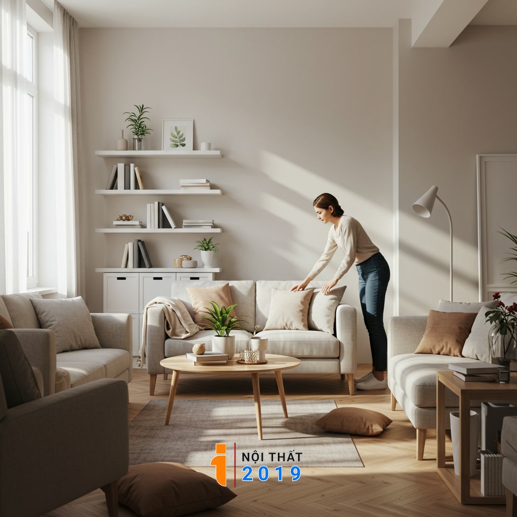 Bố trí nội thất và hoàn thiện không gian sống mơ ước