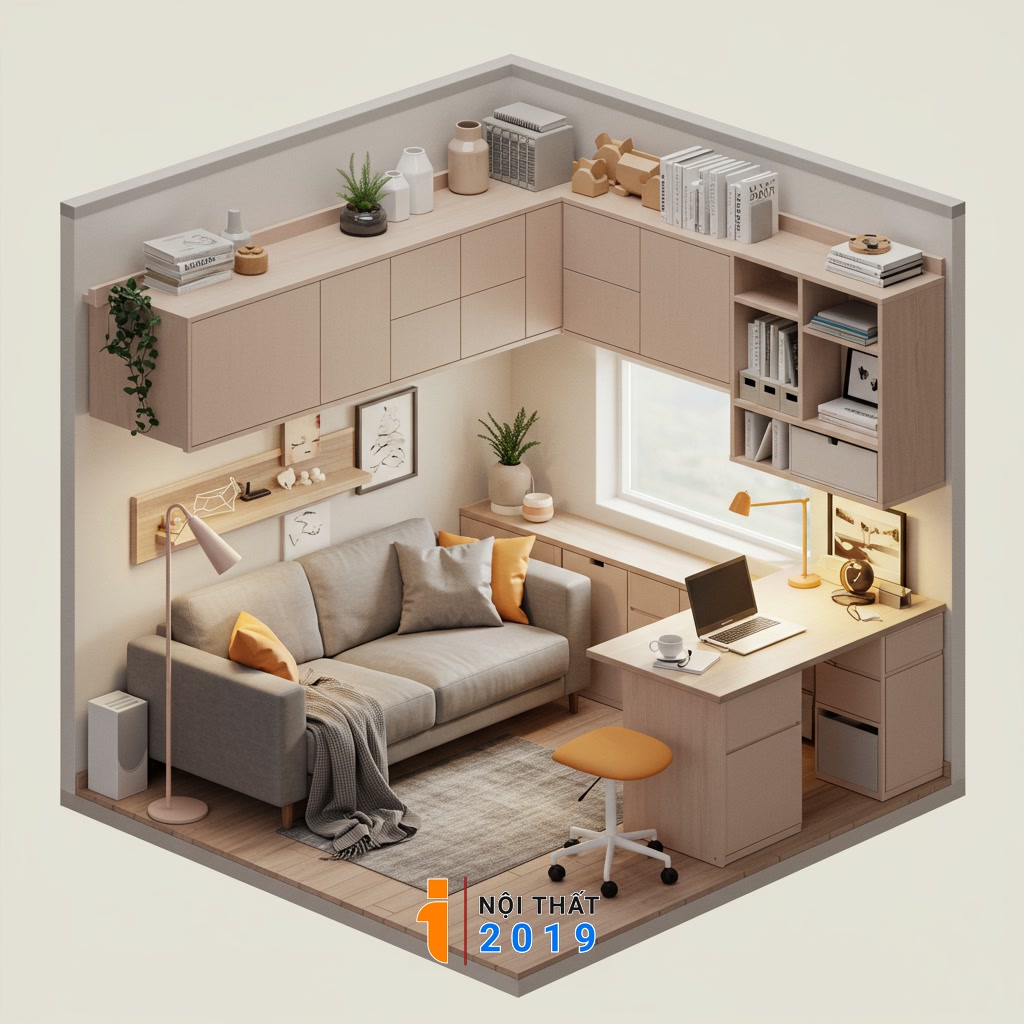 Bố trí và sắp xếp nội thất thông minh sao cho hiệu quả và thẩm mỹ