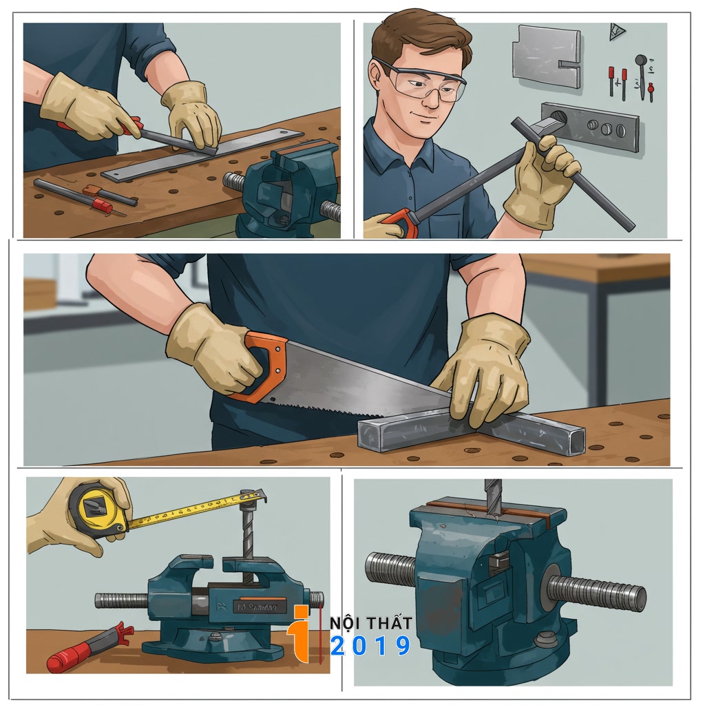 Các kỹ thuật gia công kim loại cơ bản cho người mới bắt đầu