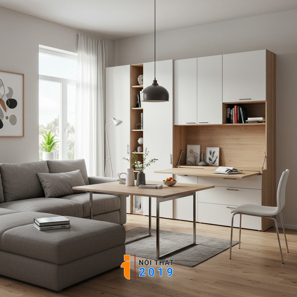 Các Loại Nội Thất Thông Minh Phổ Biến Dành Cho Căn Hộ