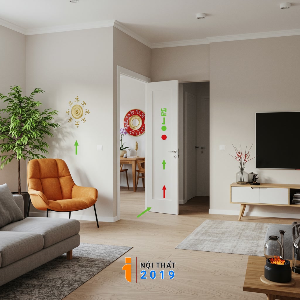 Các nguyên tắc Phong Thủy cơ bản ứng dụng vào Nội Thất
