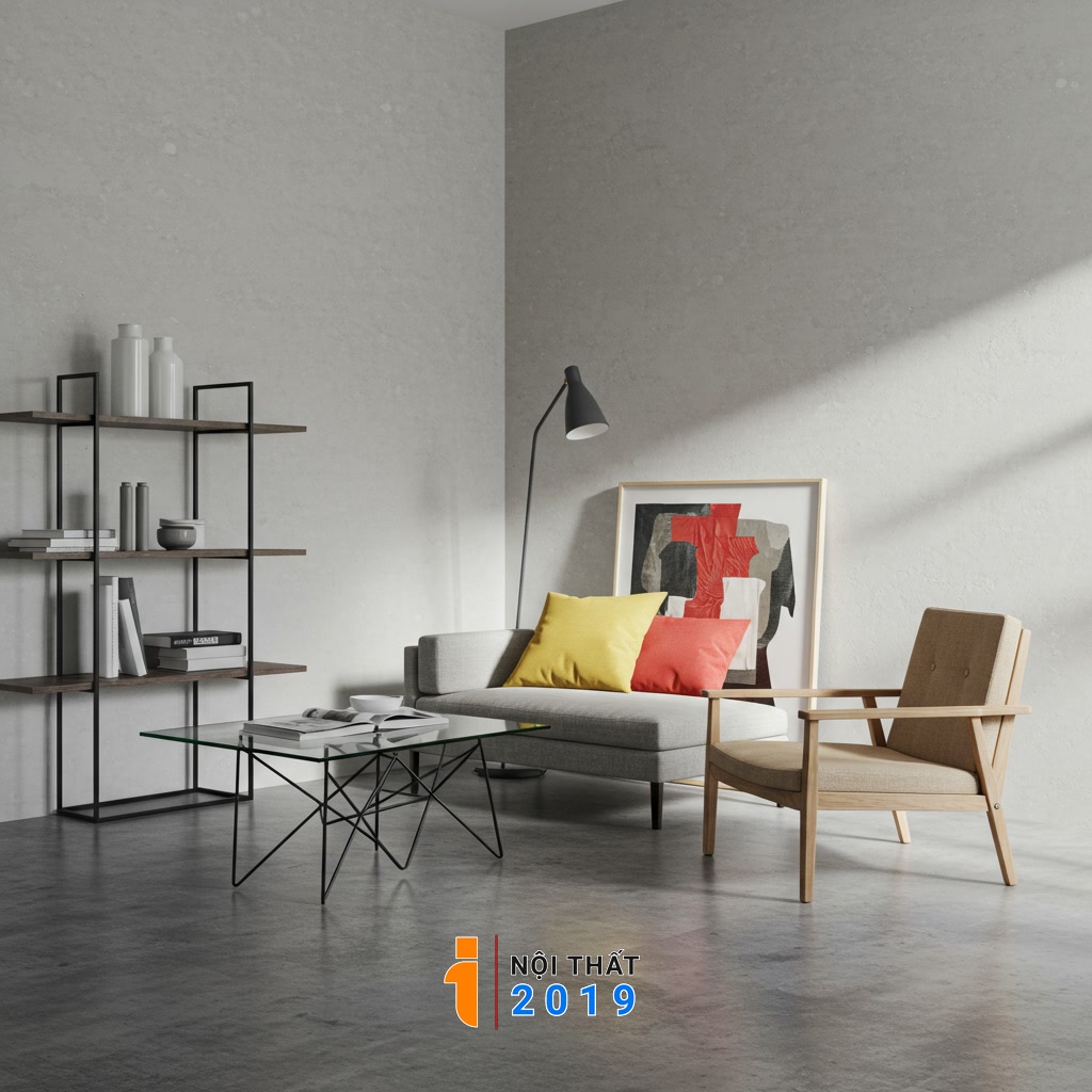 Các Xu hướng Nội thất Hiện đại Nổi bật Dẫn đầu Hiện nay (Vật liệu, Màu sắc, Hình khối)