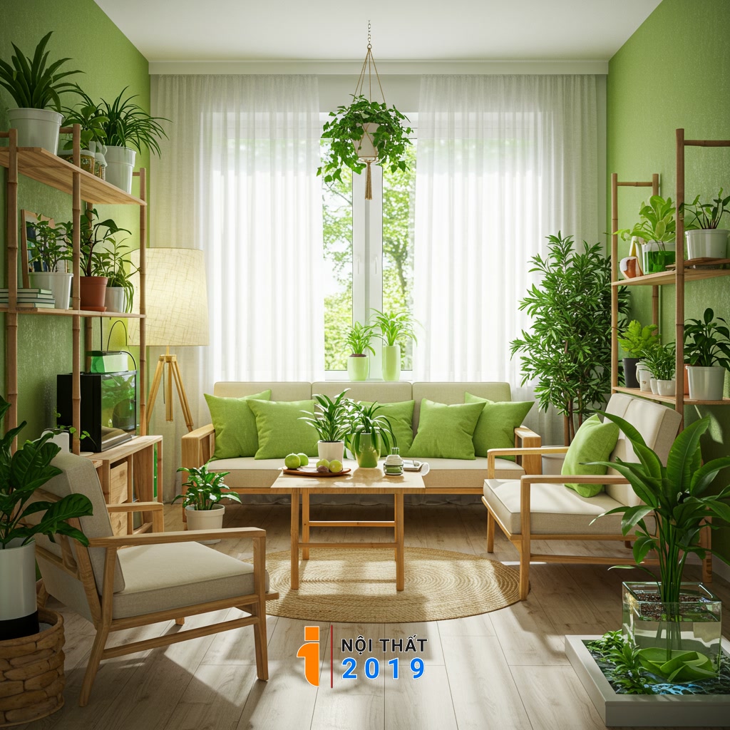 Cách Ứng Dụng Thiết Kế Nội Thất Xanh Hiệu Quả