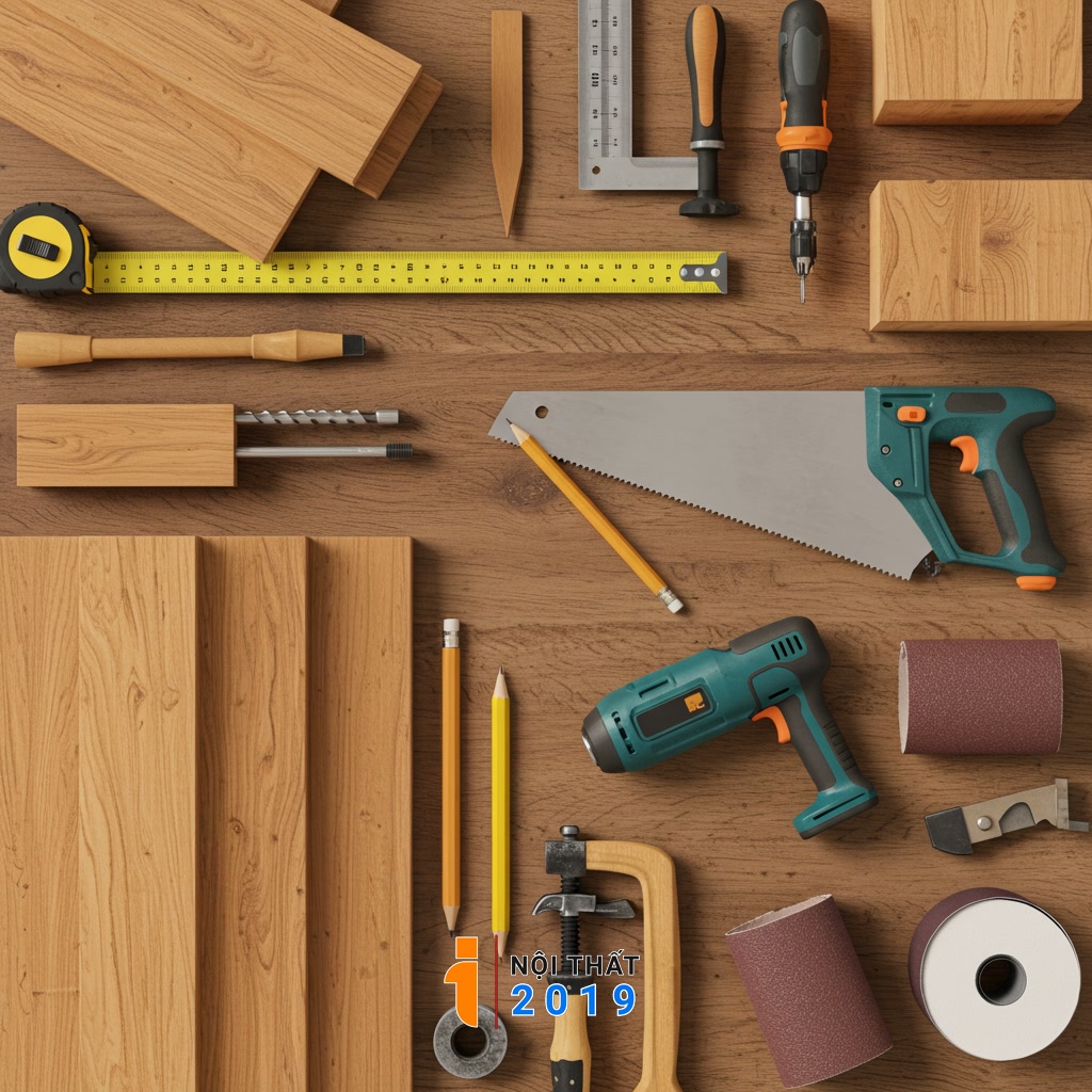 Chọn vật liệu gỗ và Dụng cụ cần thiết