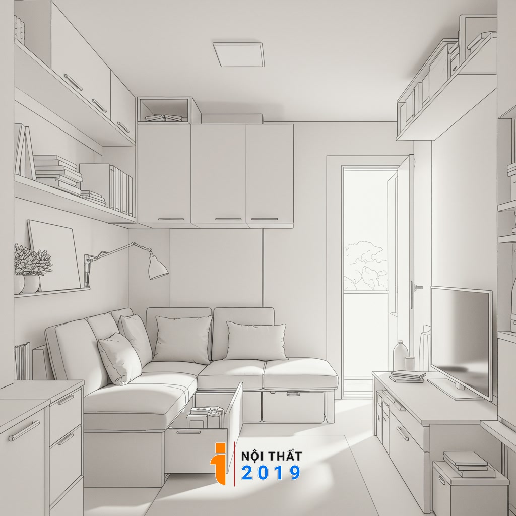 Giải pháp tối ưu không gian nội thất cho nhà phố