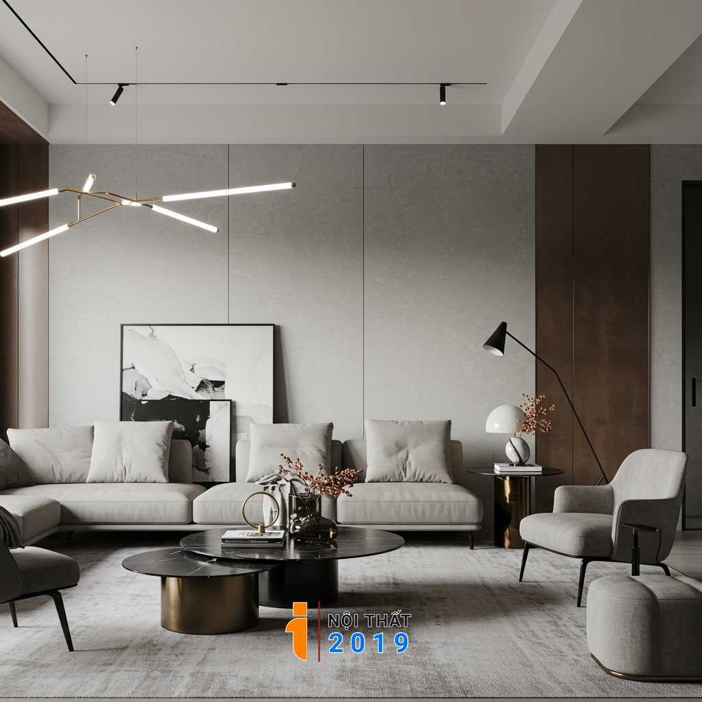 Giới thiệu phong cách Thiết Kế Nội Thất Tối Giản Đương Đại Hiện Đại Sang Trọng