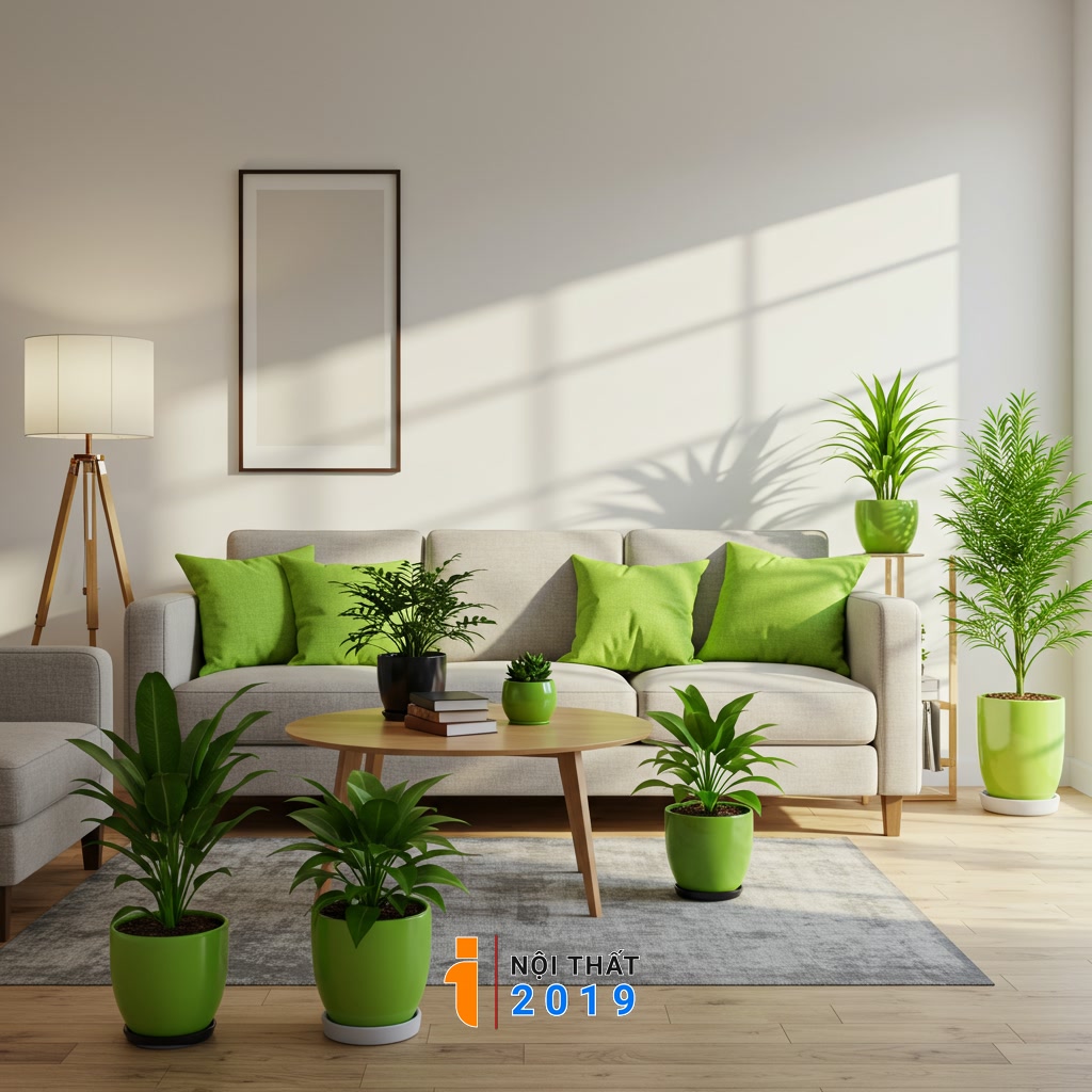 Giới thiệu về Phong Thủy và Vai trò Cây Xanh trong Nội Thất Phòng Khách