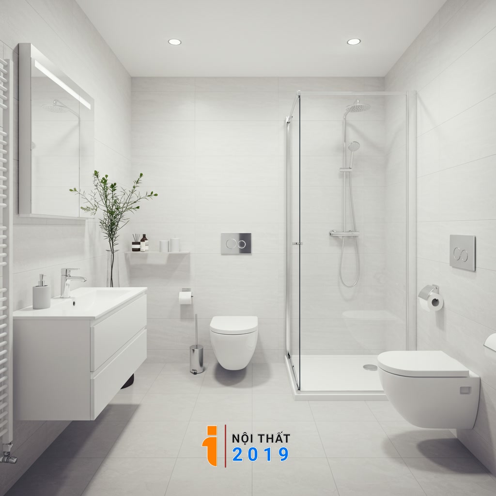 Hướng dẫn lựa chọn các món nội thất phòng tắm cơ bản (lavabo, bồn cầu, bồn tắm/vòi sen, tủ...)