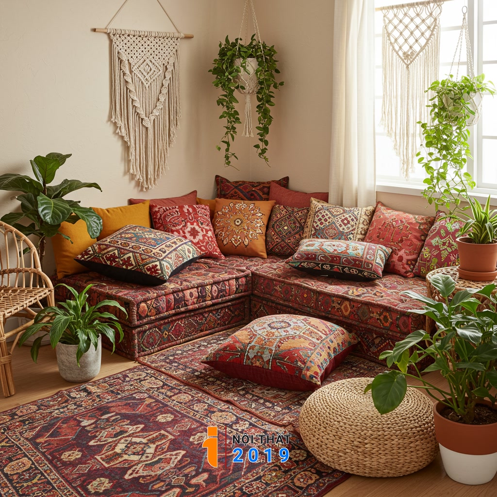 Hướng dẫn trang trí nội thất theo phong cách Boho