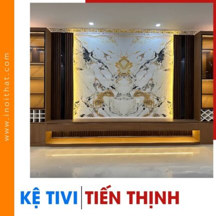 Kệ Tivi chữ H phong cách cổ điển tại xã Tiến Thịnh