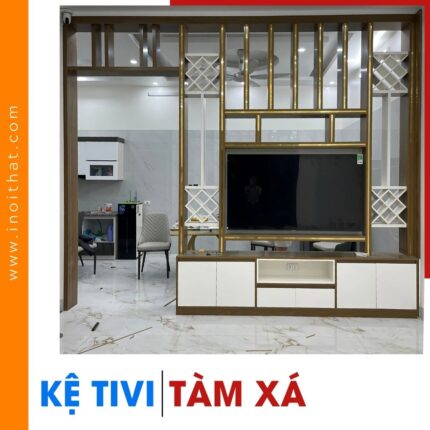Kệ Tivi ốp tường treo tivi tại xã Tàm Xá