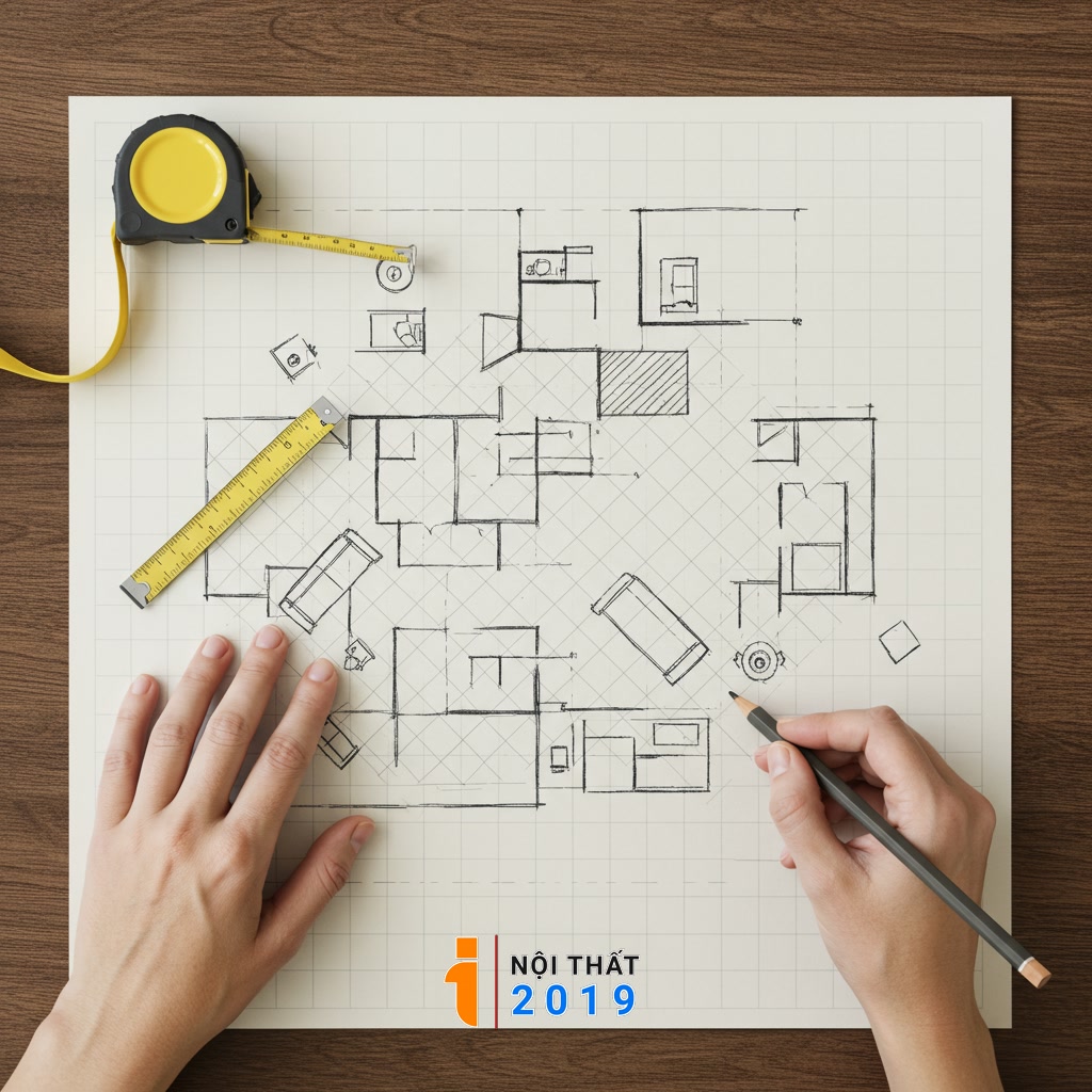 Lập Kế Hoạch Bố Trí Không Gian Nội Thất Hiệu Quả