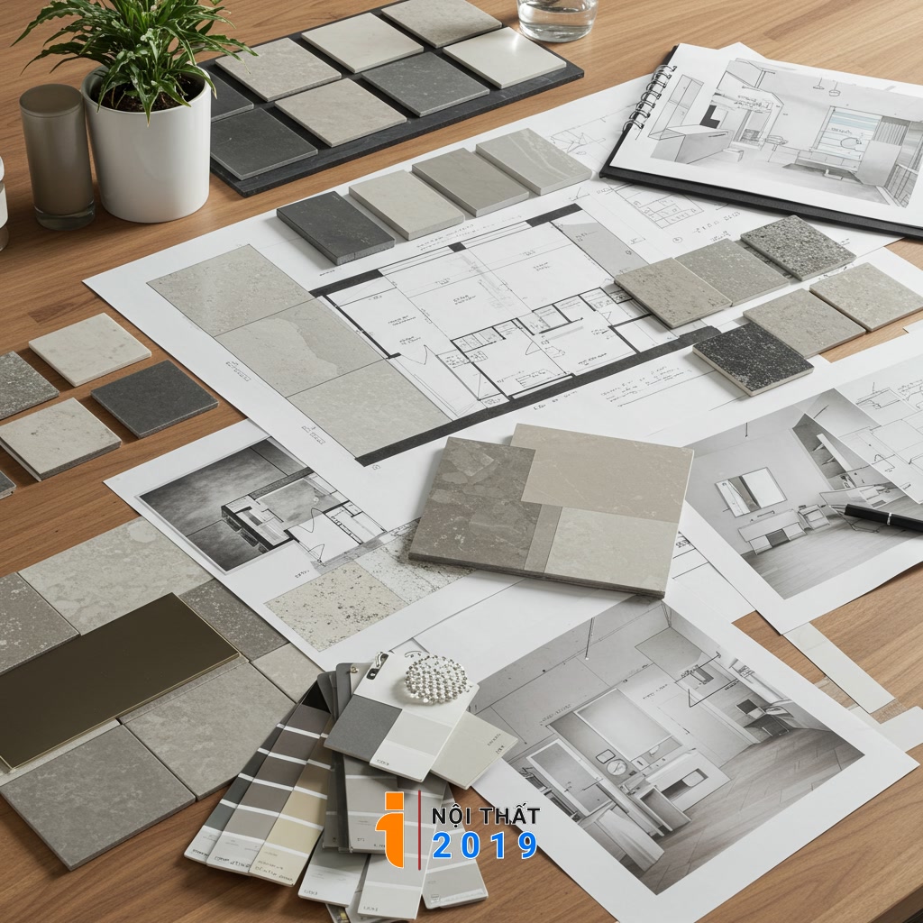 Lên kế hoạch và xác định phong cách phòng tắm hiện đại