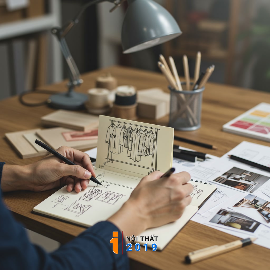 Lên Ý Tưởng và Thiết Kế Giá Treo Phù Hợp Với Nội Thất