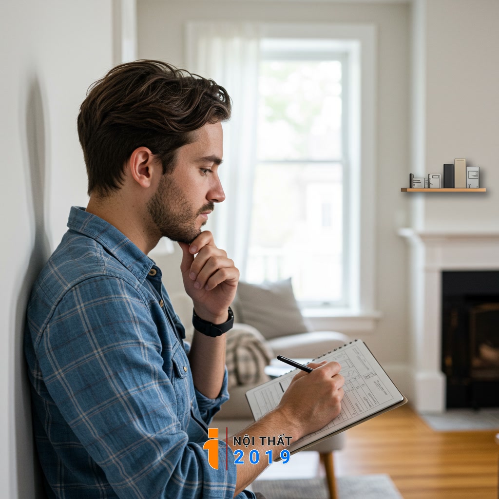 Lên ý tưởng và thiết kế tủ kệ phù hợp với không gian nội thất nhà bạn