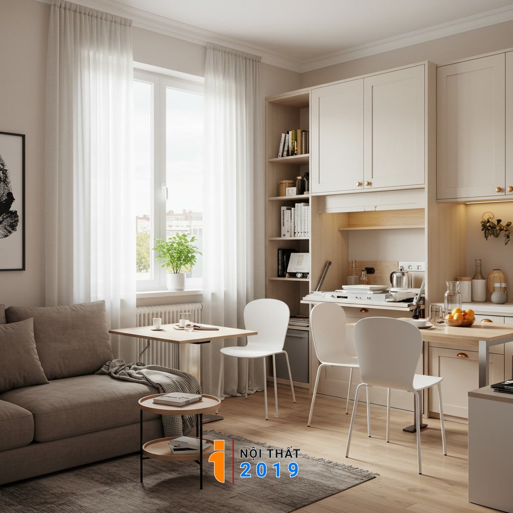 Lợi ích của Nội thất Đa năng trong Việc Tối ưu Diện tích