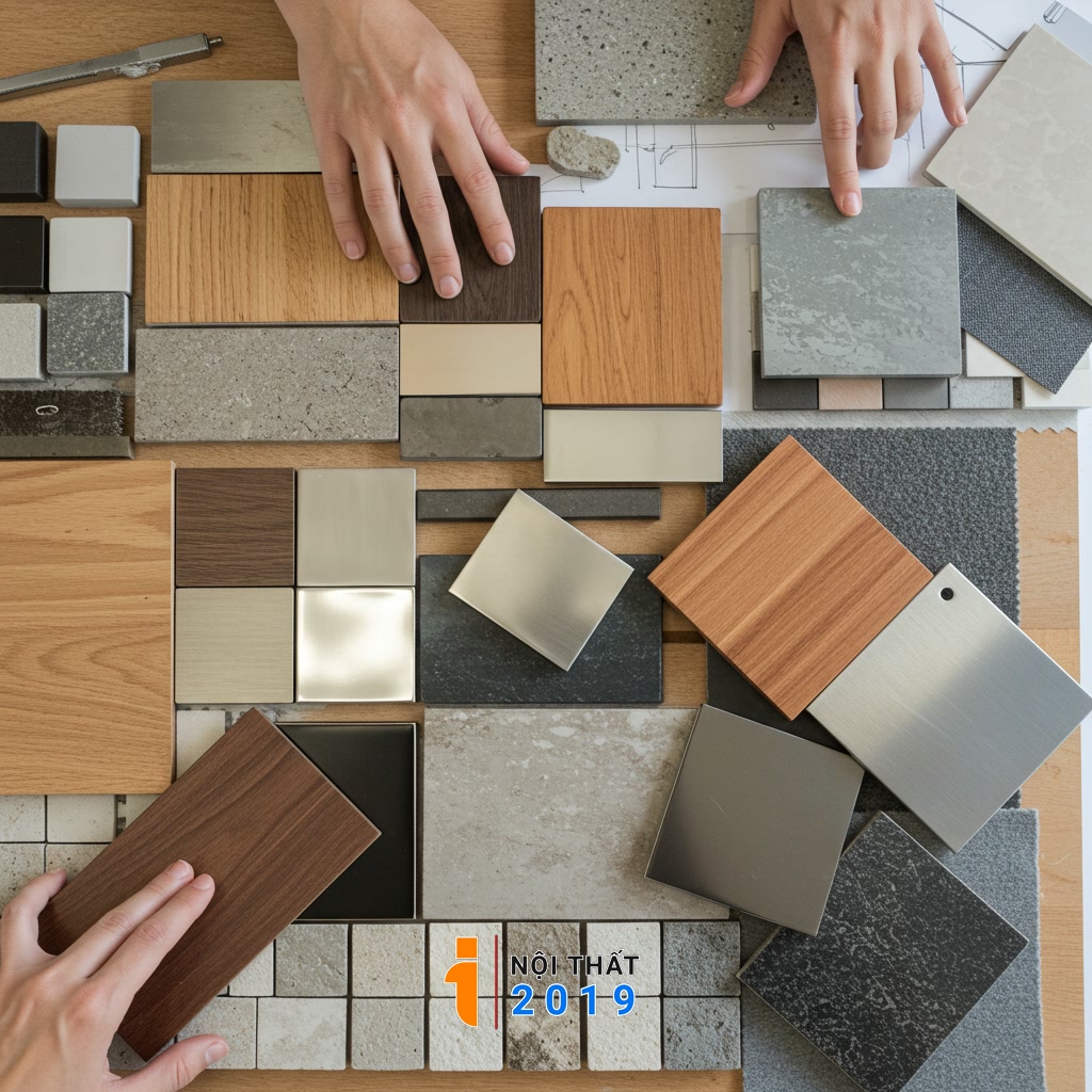 Lựa chọn chất liệu và phong cách cho nội thất độc bản
