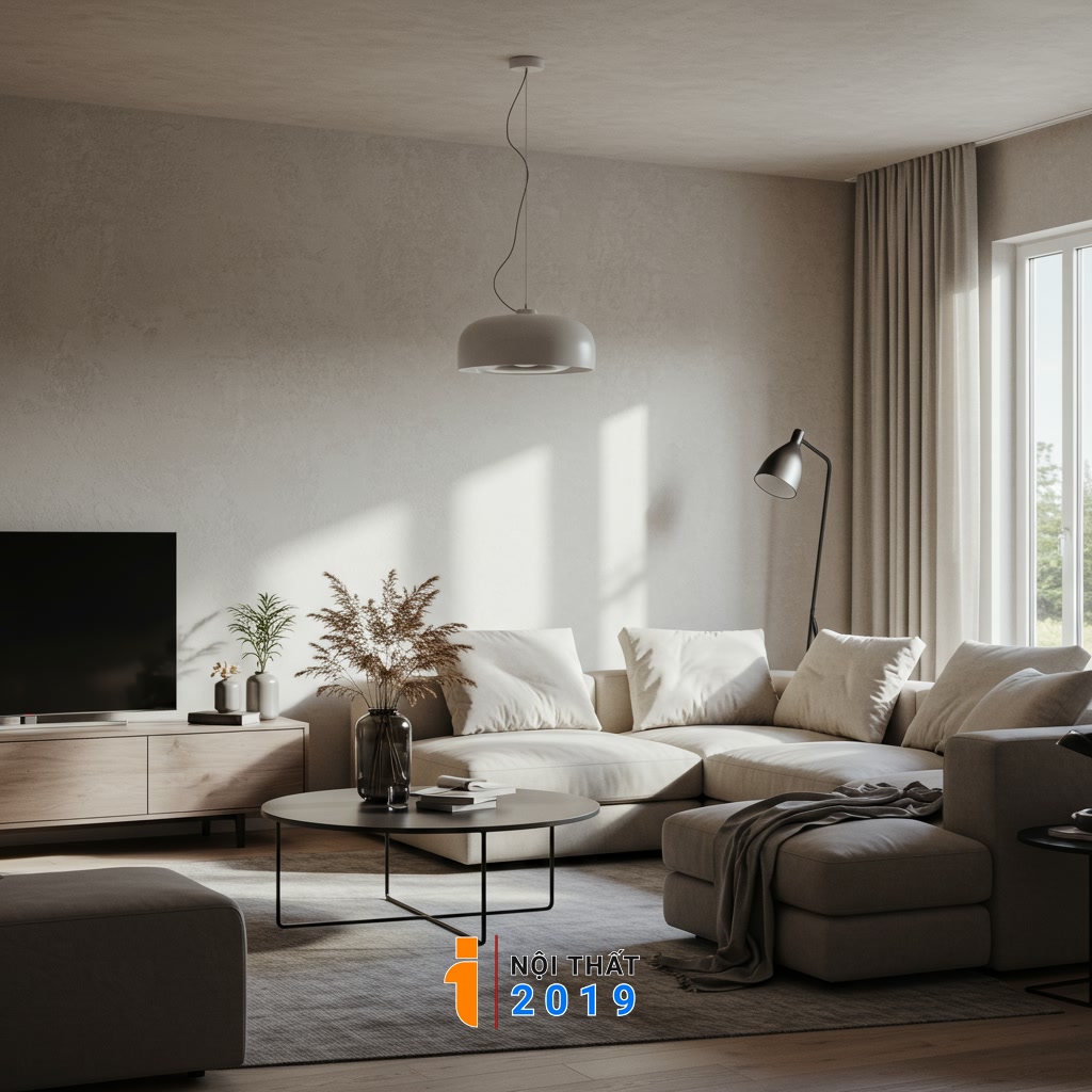Lựa chọn nội thất phòng khách phù hợp với không gian