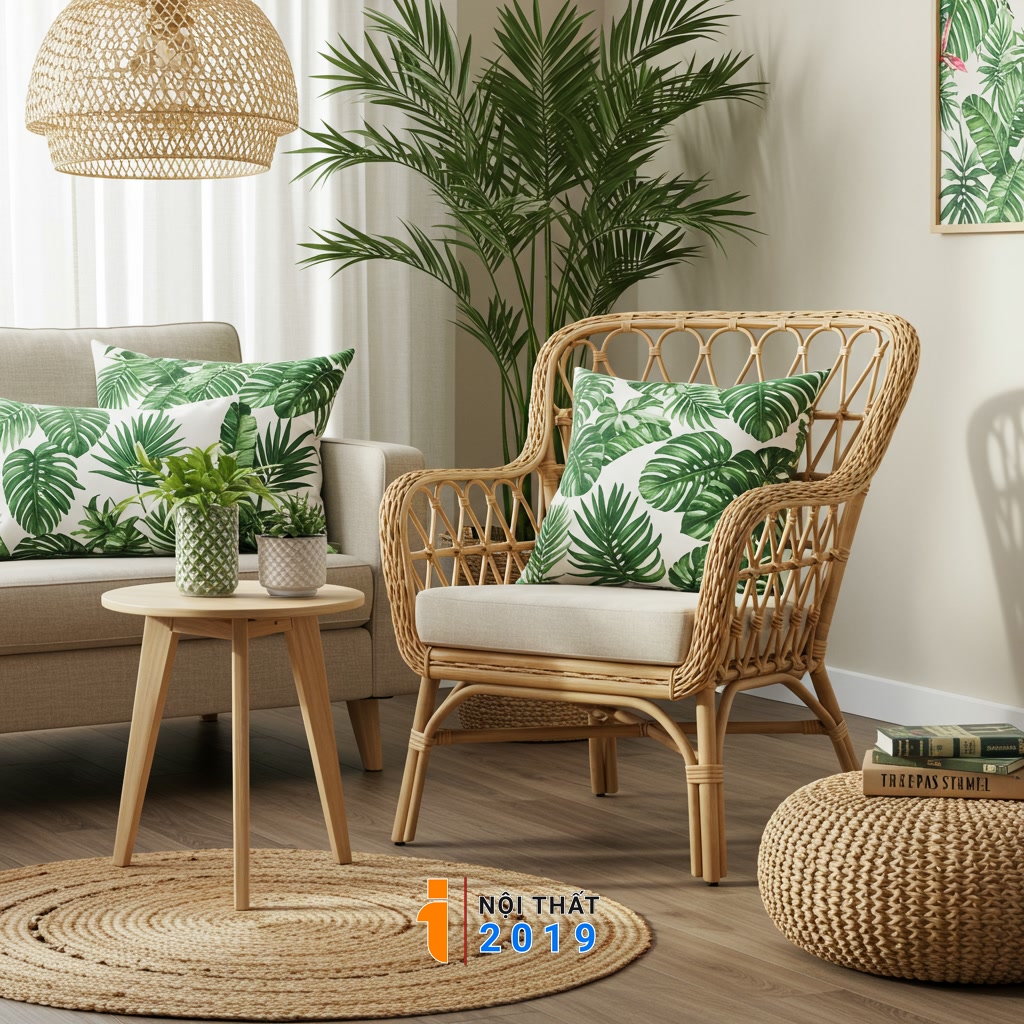 Lựa Chọn Đồ Nội Thất Và Phụ Kiện Phong Cách Tropical