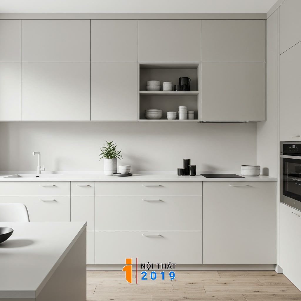 Lựa Chọn Tủ Bếp và Kệ Phù Hợp Phong Cách
