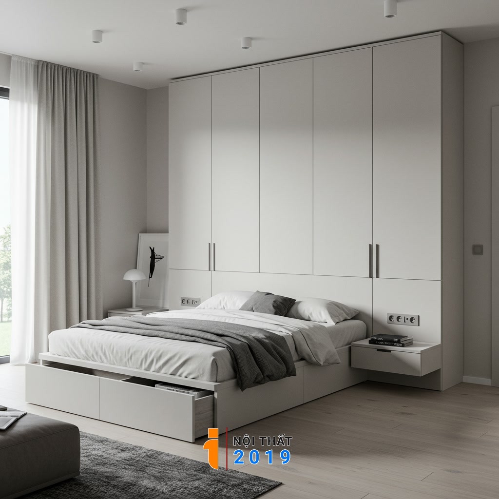 Lựa chọn và bố trí nội thất thông minh cho không gian phòng ngủ