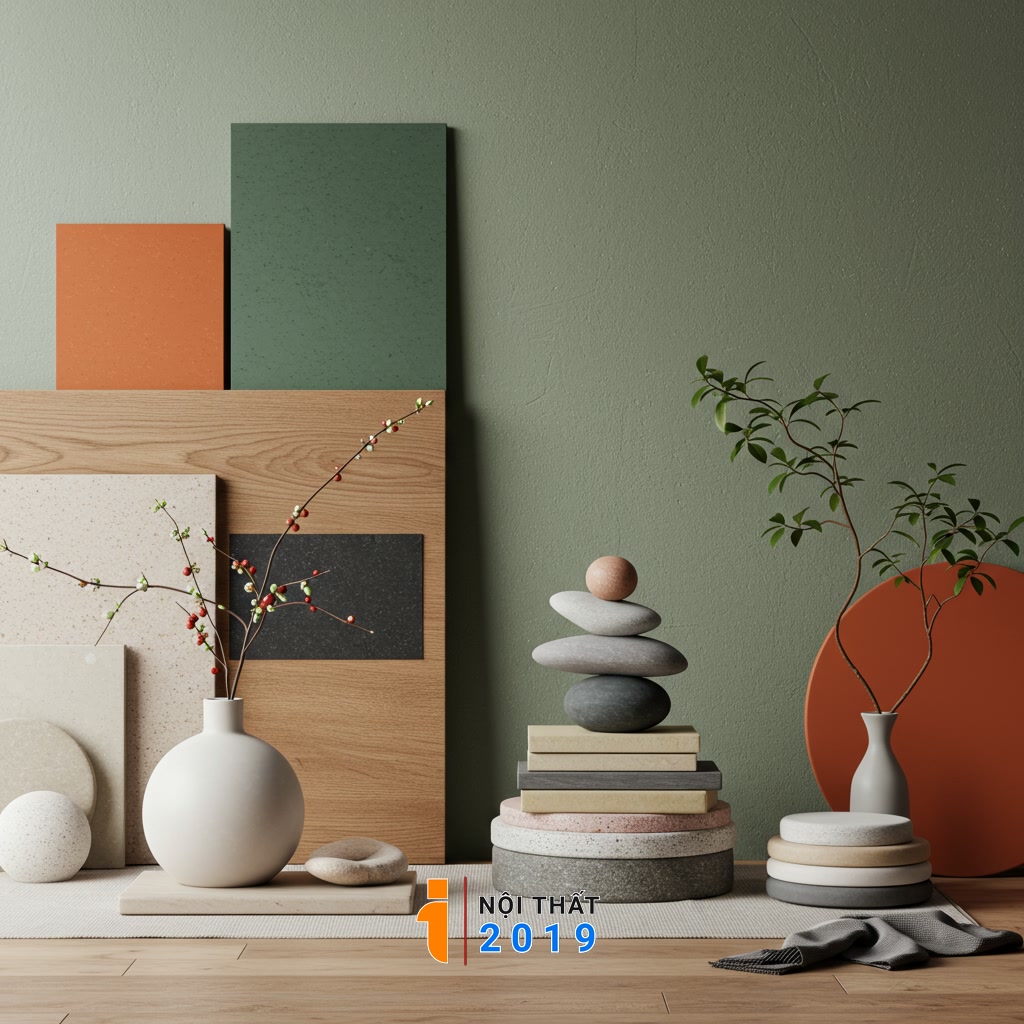 Lựa chọn vật liệu, màu sắc và đồ trang trí nội thất hợp phong thủy