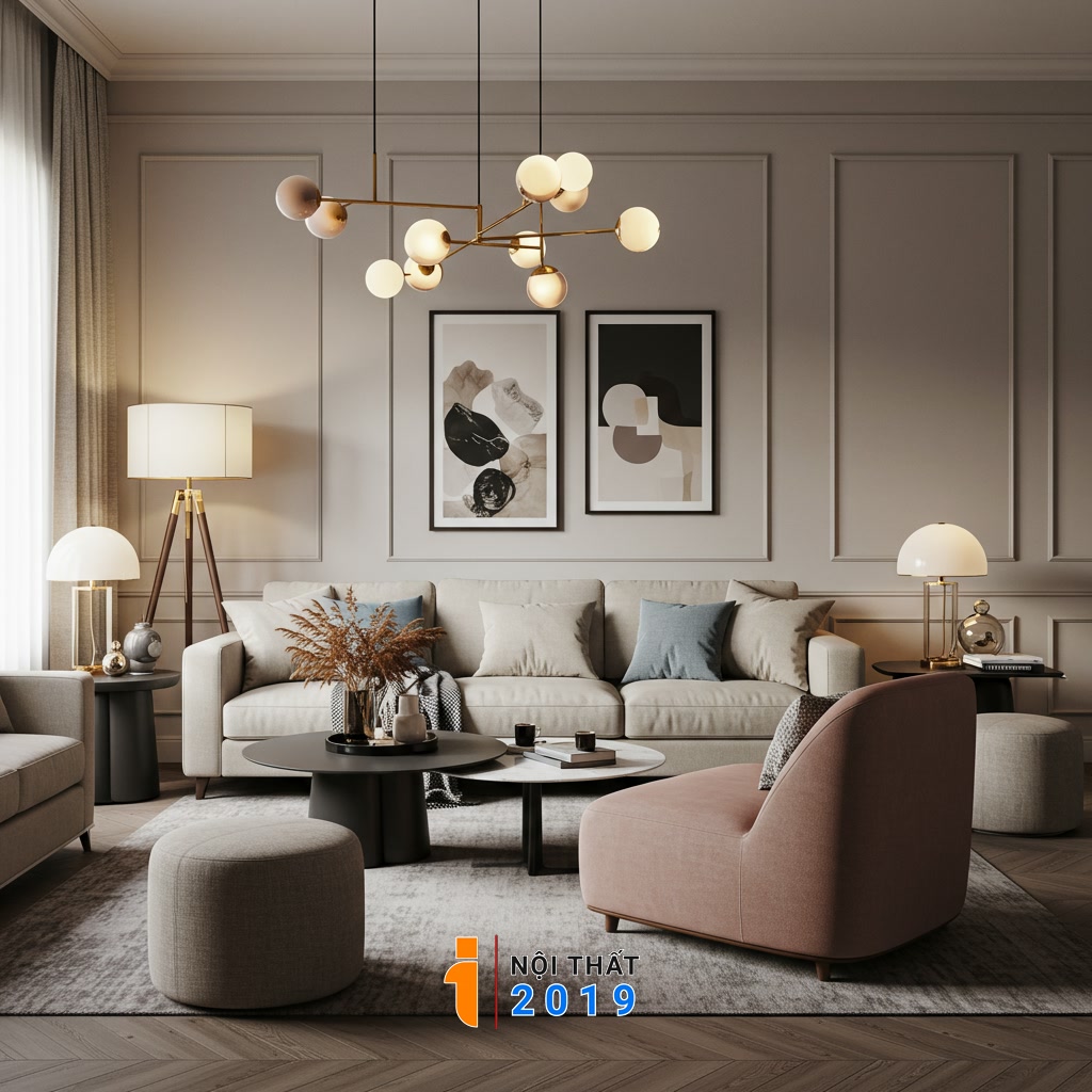 Lưu ý quan trọng khi thiết kế nội thất phòng khách