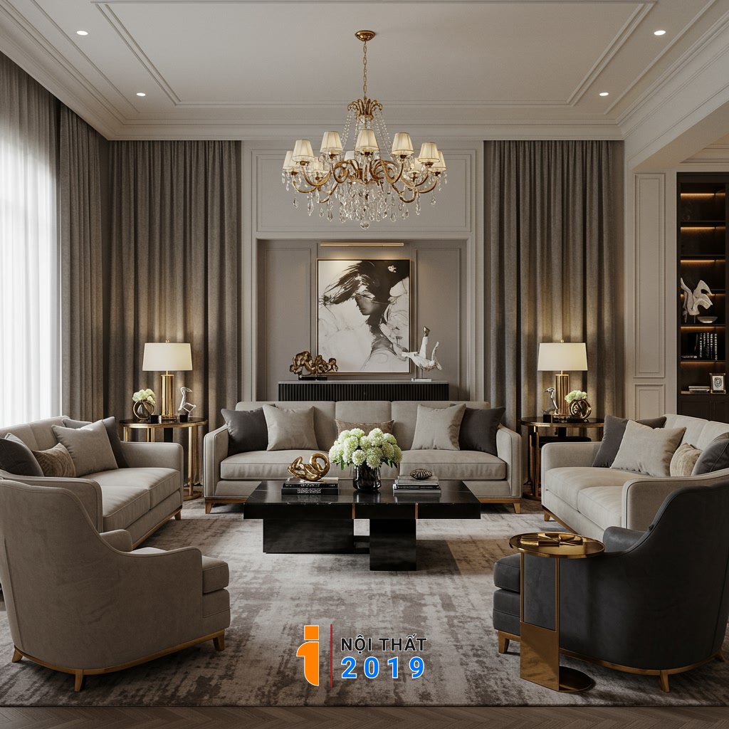 Nghệ thuật sắp đặt và phối hợp Nội thất Cao cấp