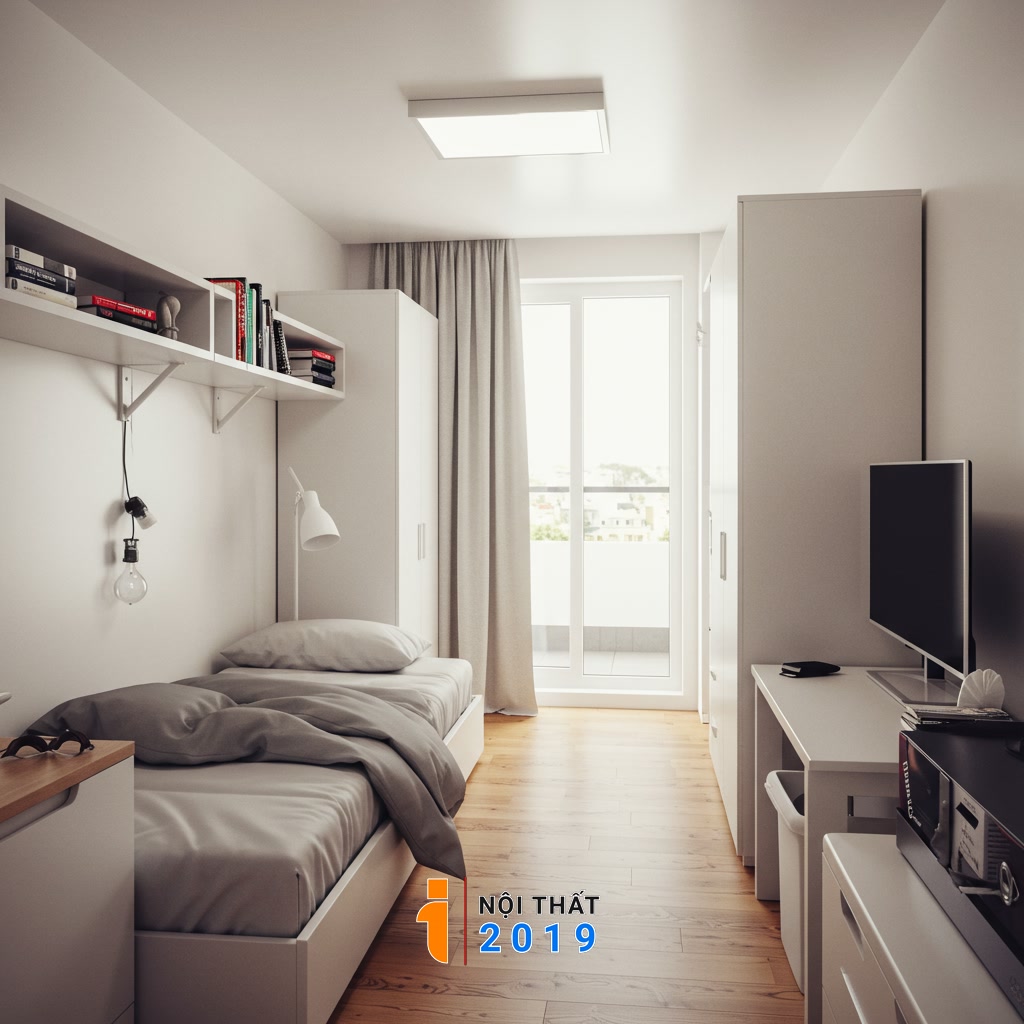 Nguyên tắc bố trí nội thất cơ bản để tối ưu diện tích phòng ngủ nhỏ