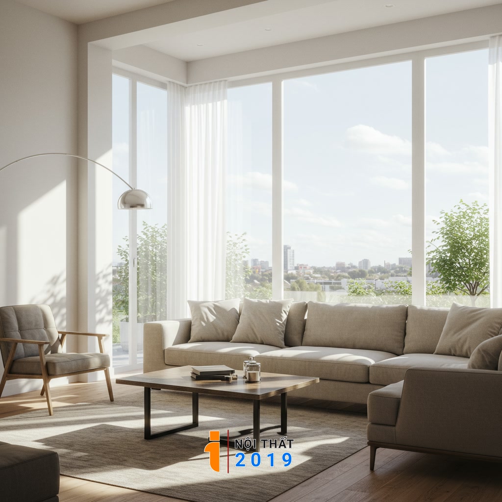 Nguyên tắc bố trí nội thất để tối ưu ánh sáng