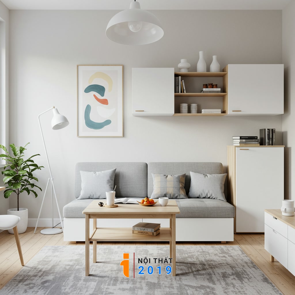 Nguyên tắc lựa chọn nội thất thông minh phù hợp cho không gian hẹp
