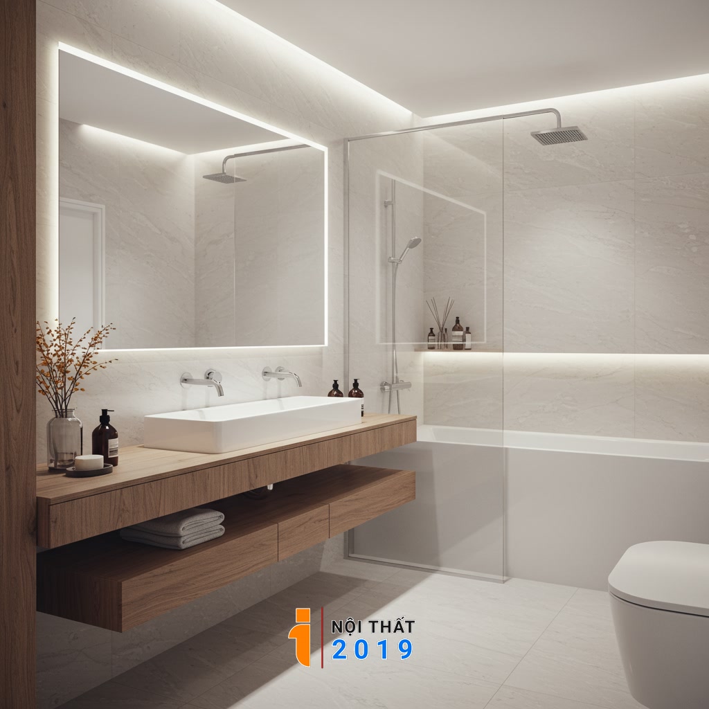 Nguyên Tắc Và Yếu Tố Cốt Lõi Của Nội Thất Phòng Tắm Hiện Đại