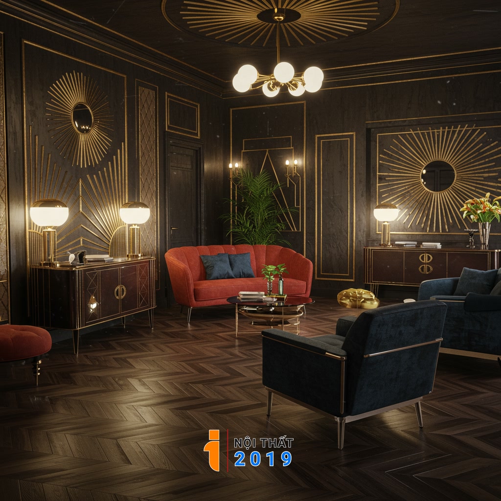 Những Đặc Trưng Nổi Bật Của Nội thất Art Deco
