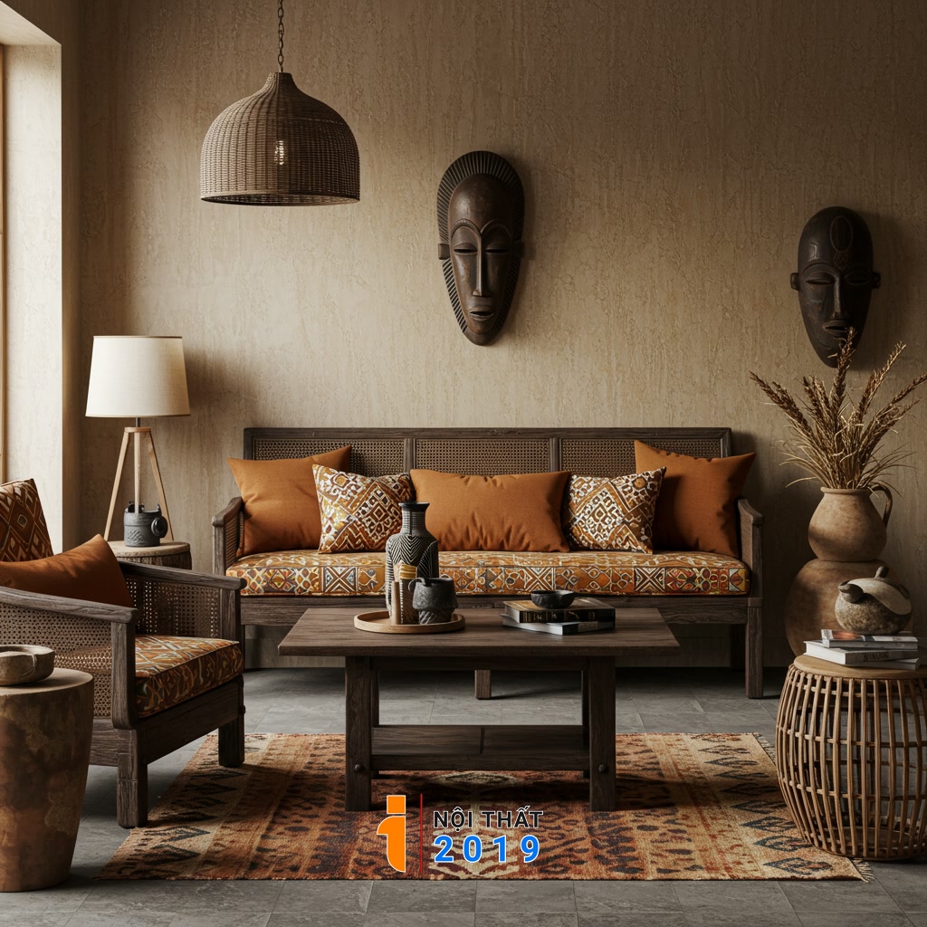 Những Đặc Trưng Nổi Bật Của Nội Thất Phong Cách Châu Phi