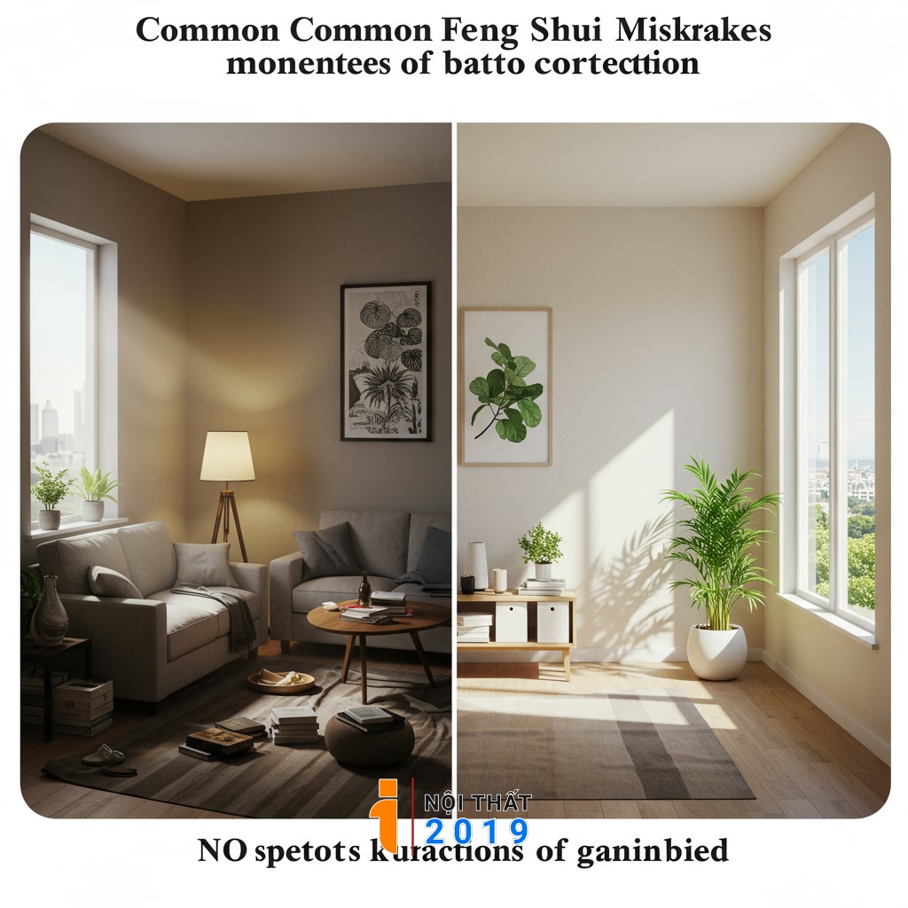 Những lỗi Phong Thủy Nội Thất thường gặp và cách hóa giải