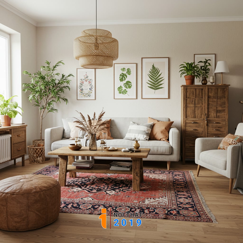 Những phong cách nội thất thường được kết hợp và gợi ý