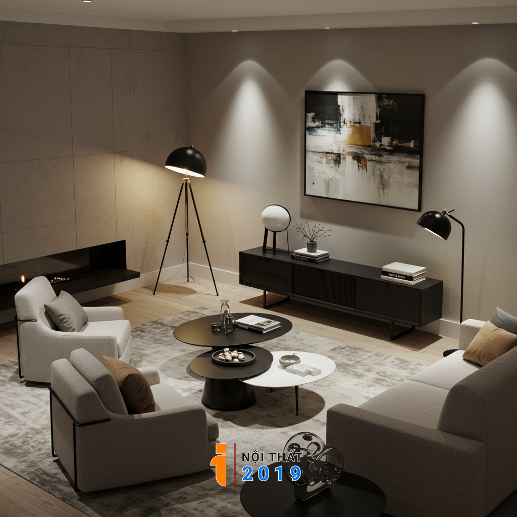 Phối Màu Sắc & Hệ Thống Chiếu Sáng Tinh Tế