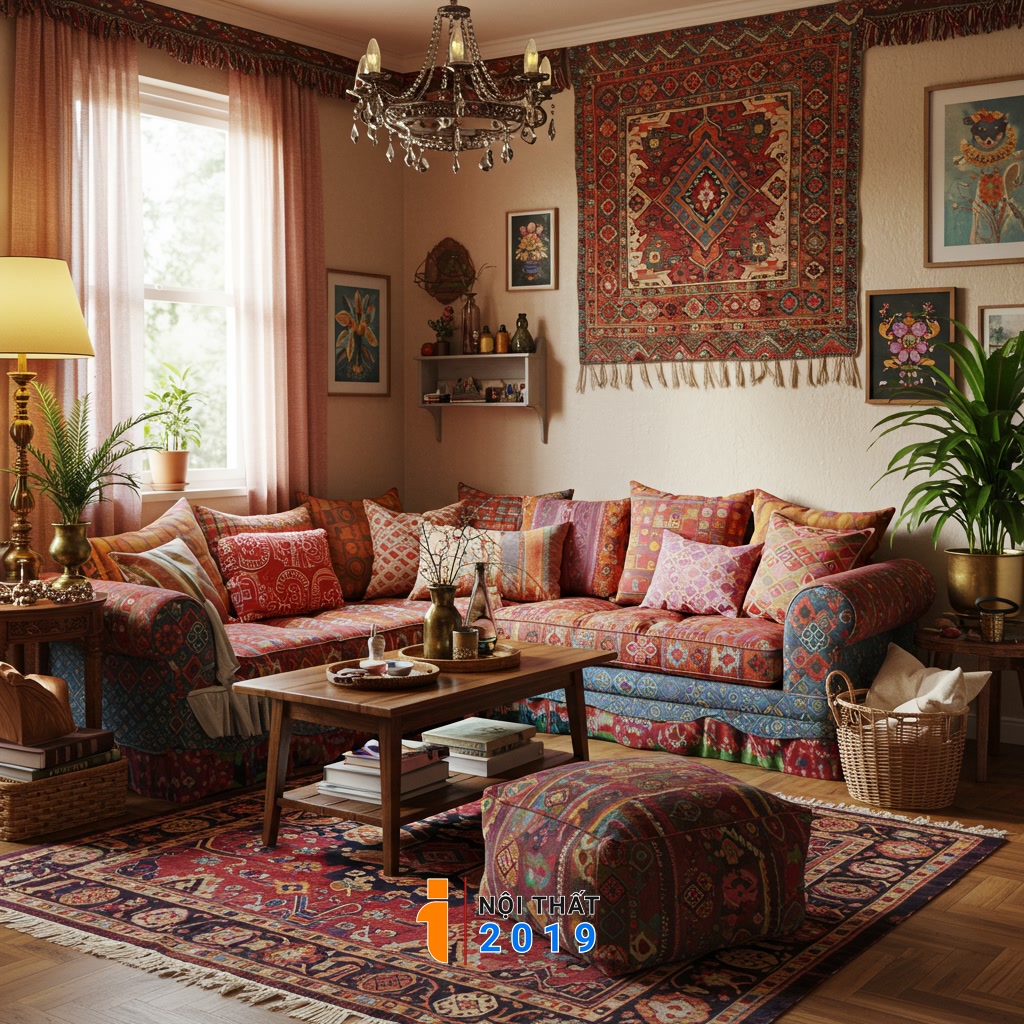 Phong cách Boho trong nội thất là gì?