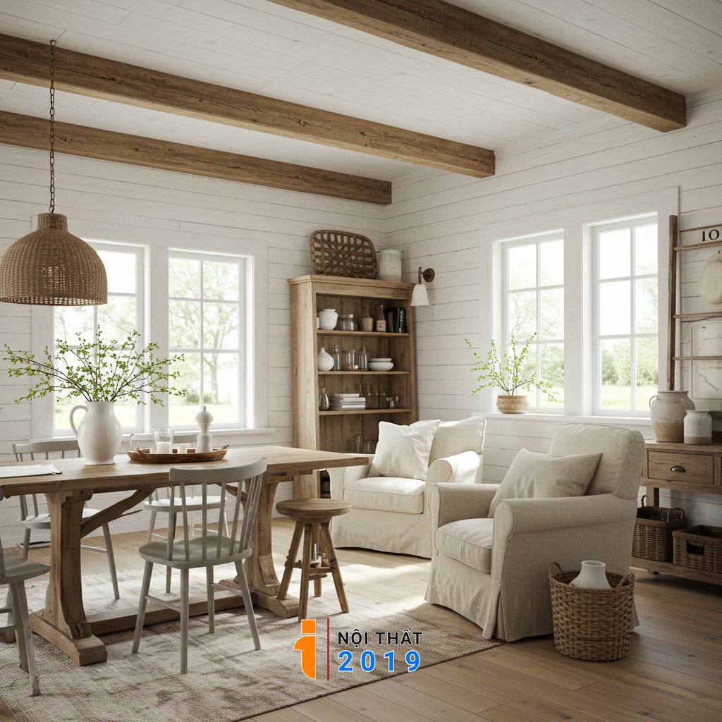 Phong cách nội thất Farmhouse là gì?