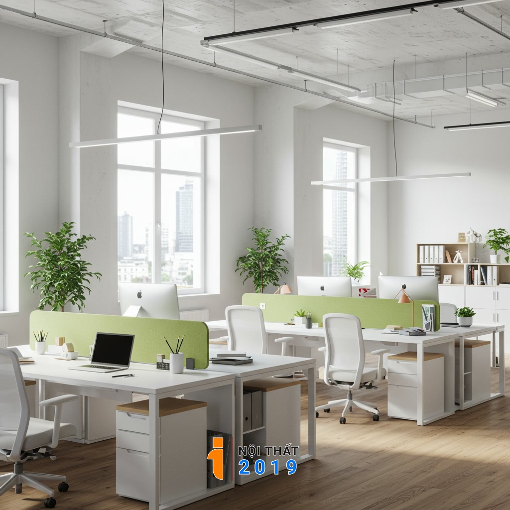 Phong Cách Thiết Kế Nội Thất Văn Phòng Hiện Đại Và Đẹp