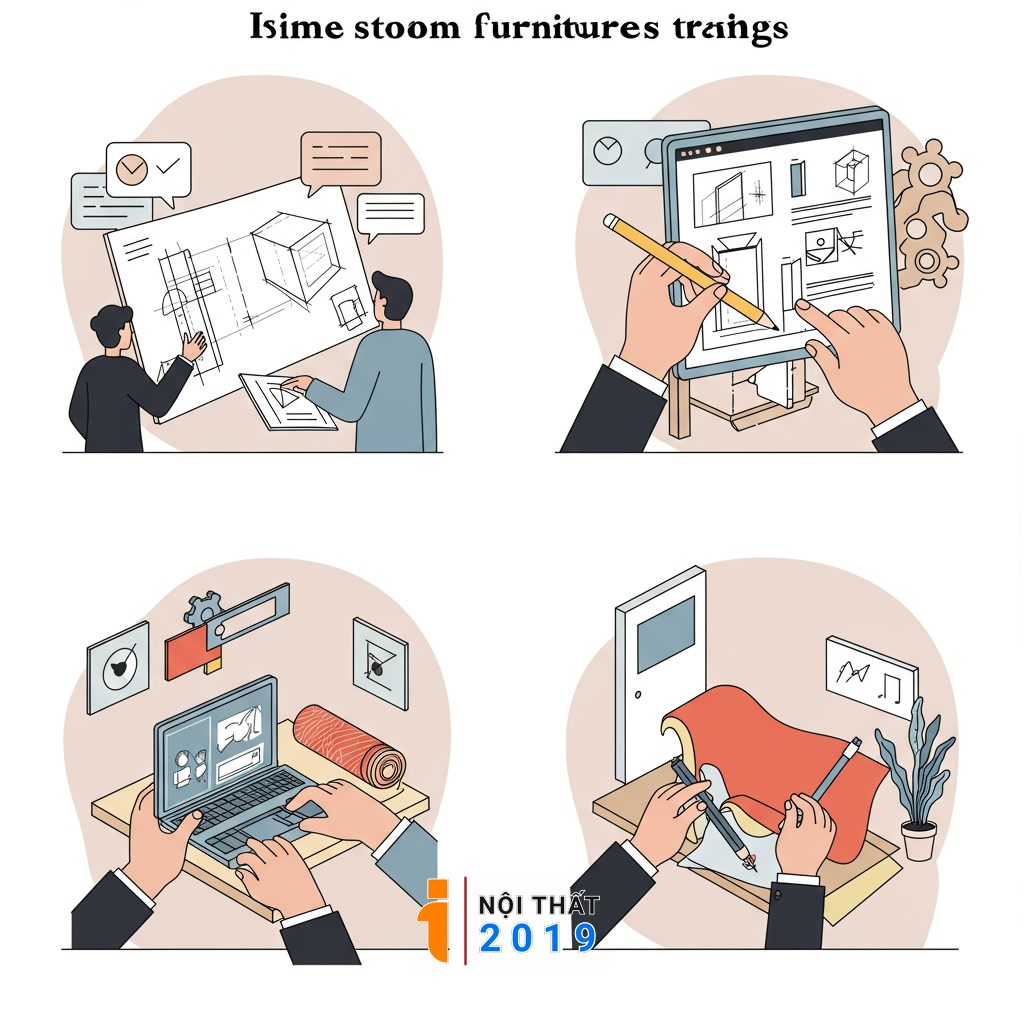Quy trình biến ý tưởng thành nội thất tùy chỉnh hoàn hảo