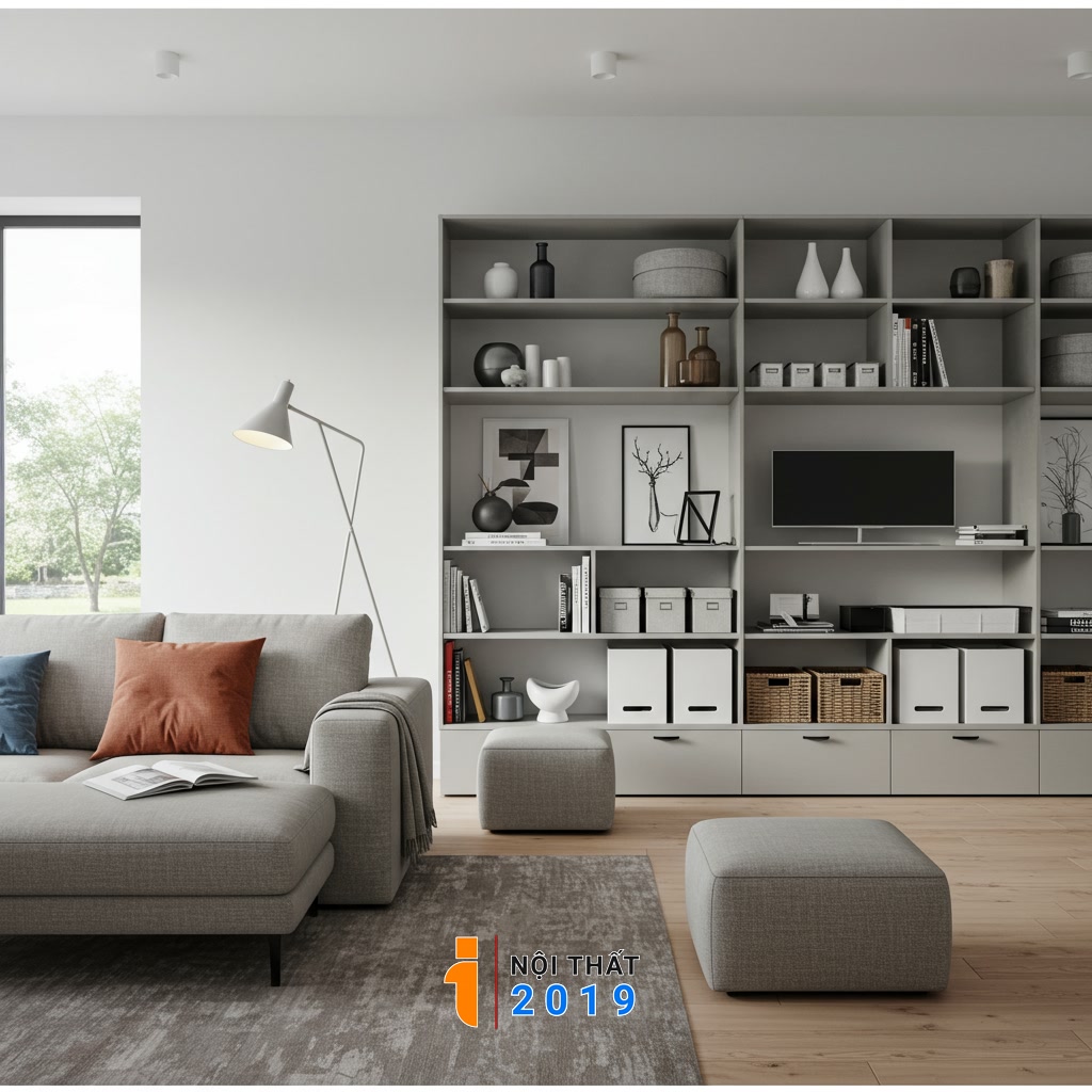 Sử Dụng Giải Pháp Lưu Trữ và Nội Thất Thông Minh